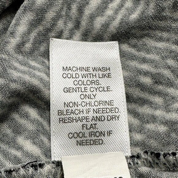 J. Jill Wearever Petite M A-Line Knit Dress Black White Quiet Luxury Minimalist - Picture 7 of 7